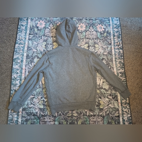 Vintage Y2K Aeropostale Mens Fur Lined Hoodie Small Zip Button Thrasher Mallgoth - Picture 7 of 12